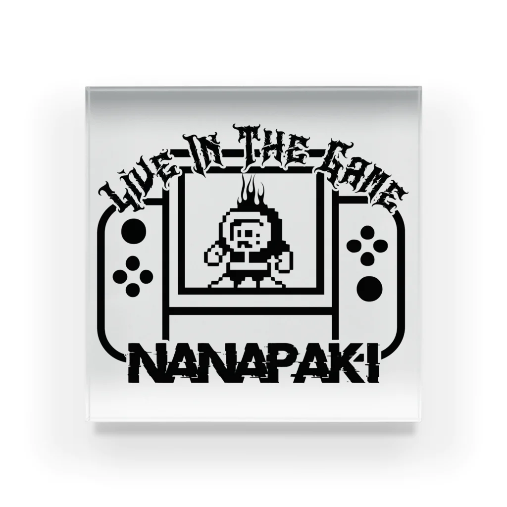 nanapaki official sexual casual gaming super shopのナナパキクリスタルブロック Acrylic Block