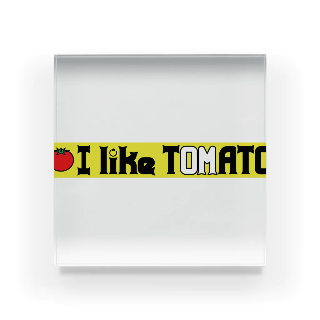 gufoのi like tomato アクリルブロック