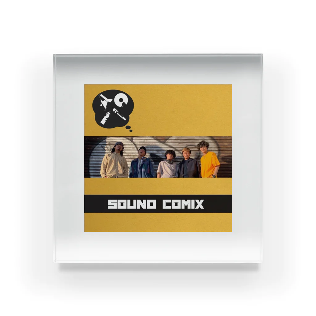 DJ Y-KのSound Comix Acrylic Block