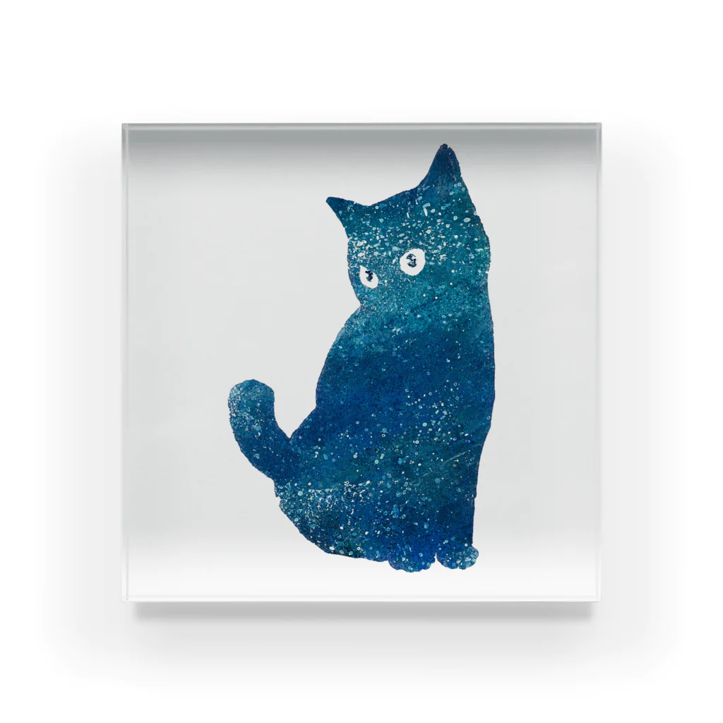 WAMI ARTの宇宙猫 Acrylic Block