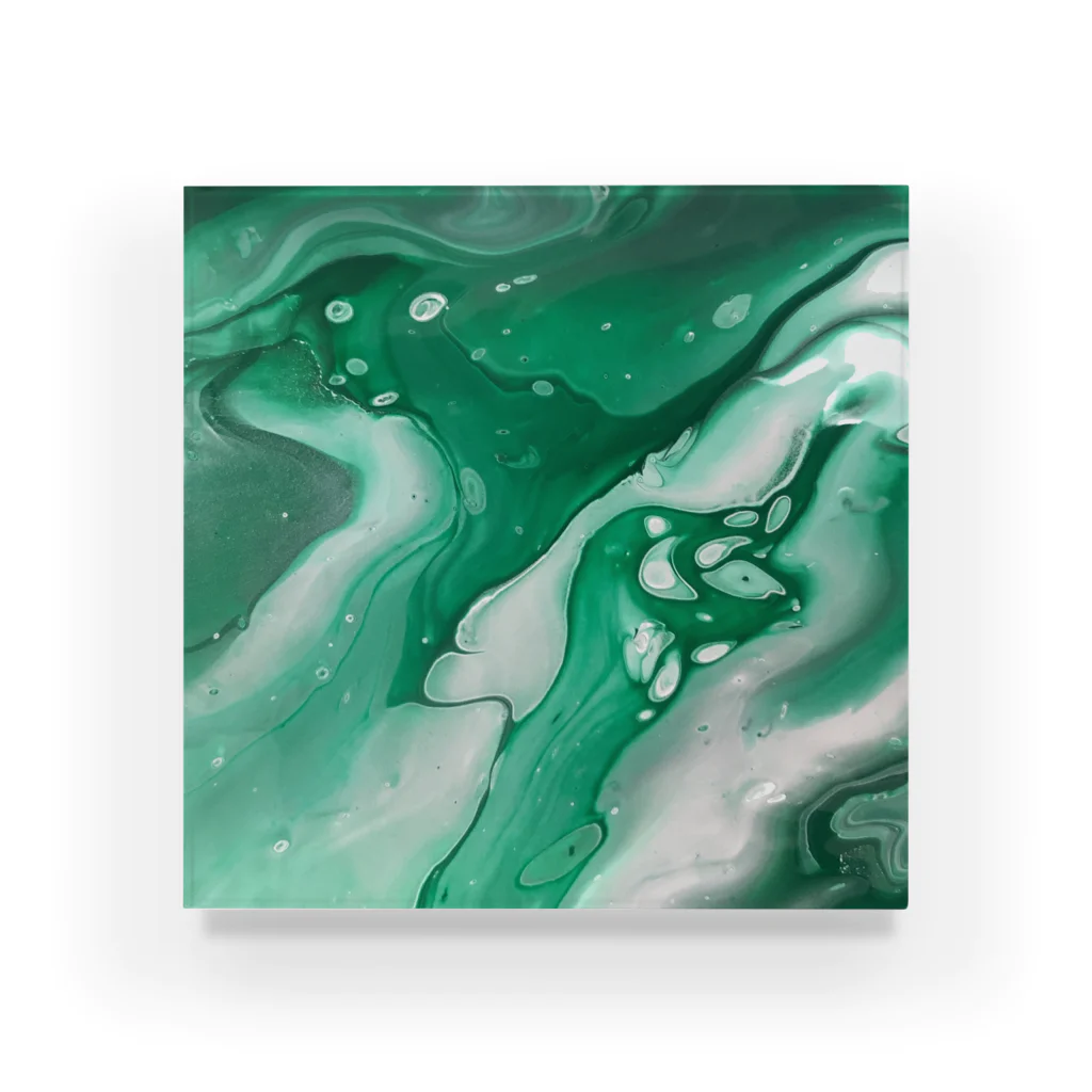 yjb_22のfluidart_mrtmdl アクリルブロック