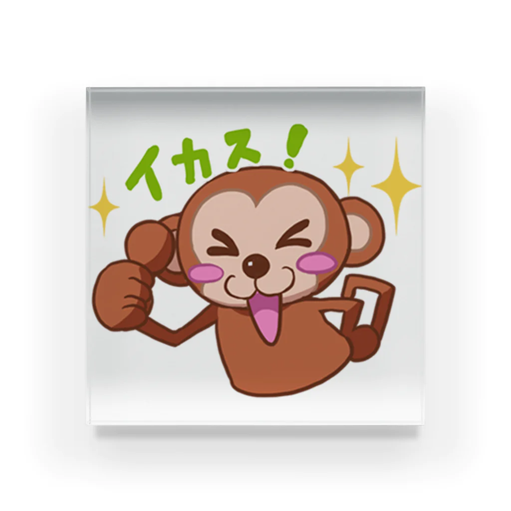 プラモザルショップのプラモザル（LINEスタンプ02） アクリルブロック