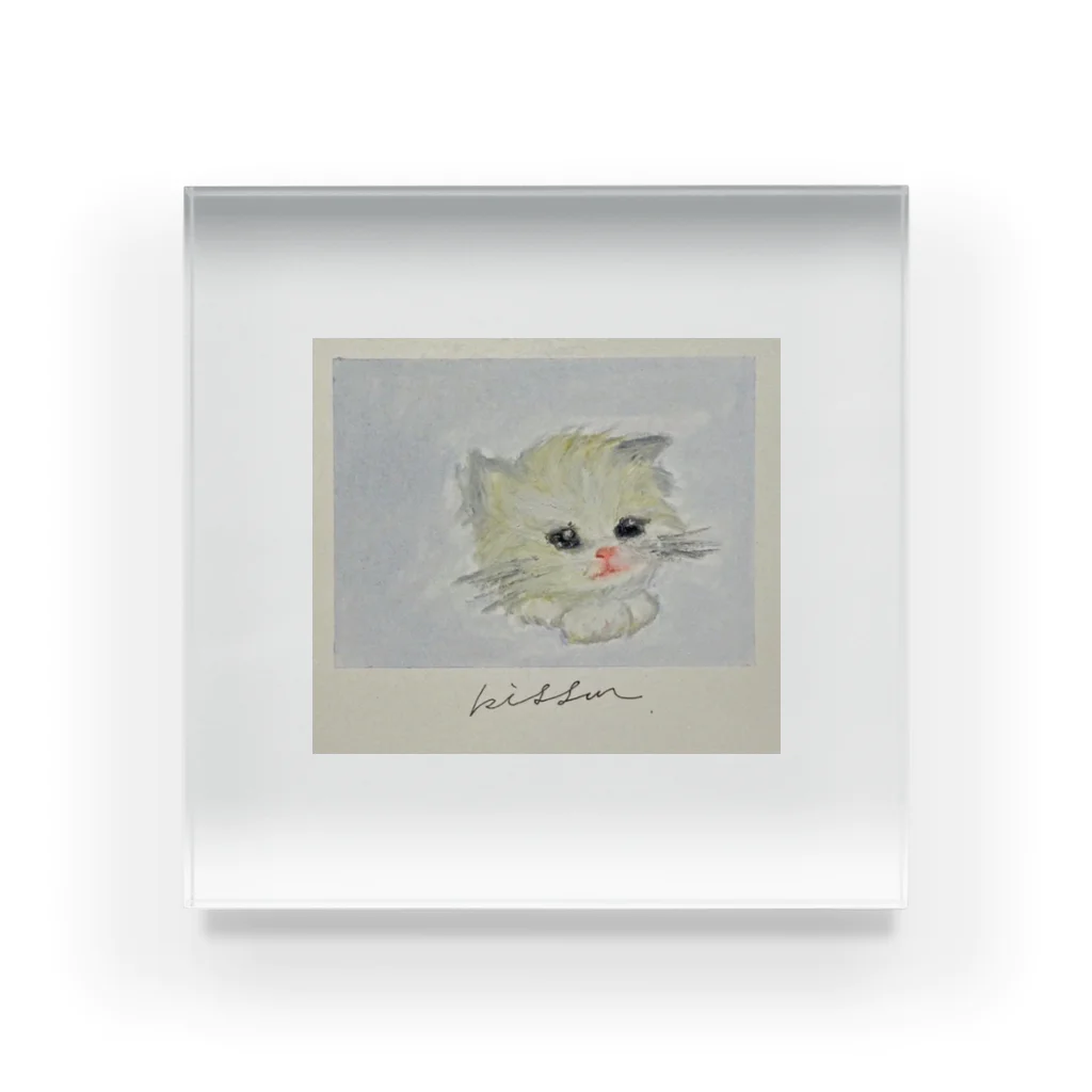 B.B’s shopのkitten Acrylic Block