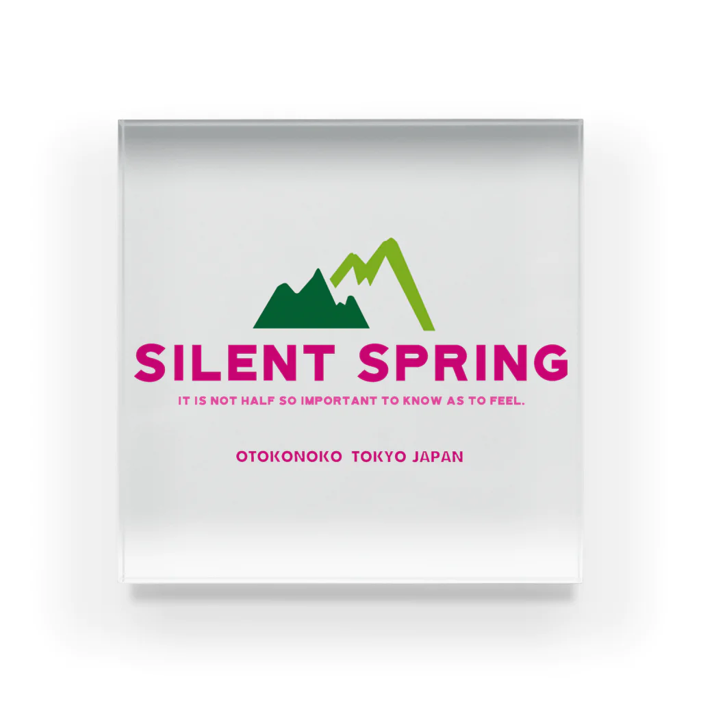 OTOKONOKOTOKYOJAPANのSILENT SPRING アクリルブロック