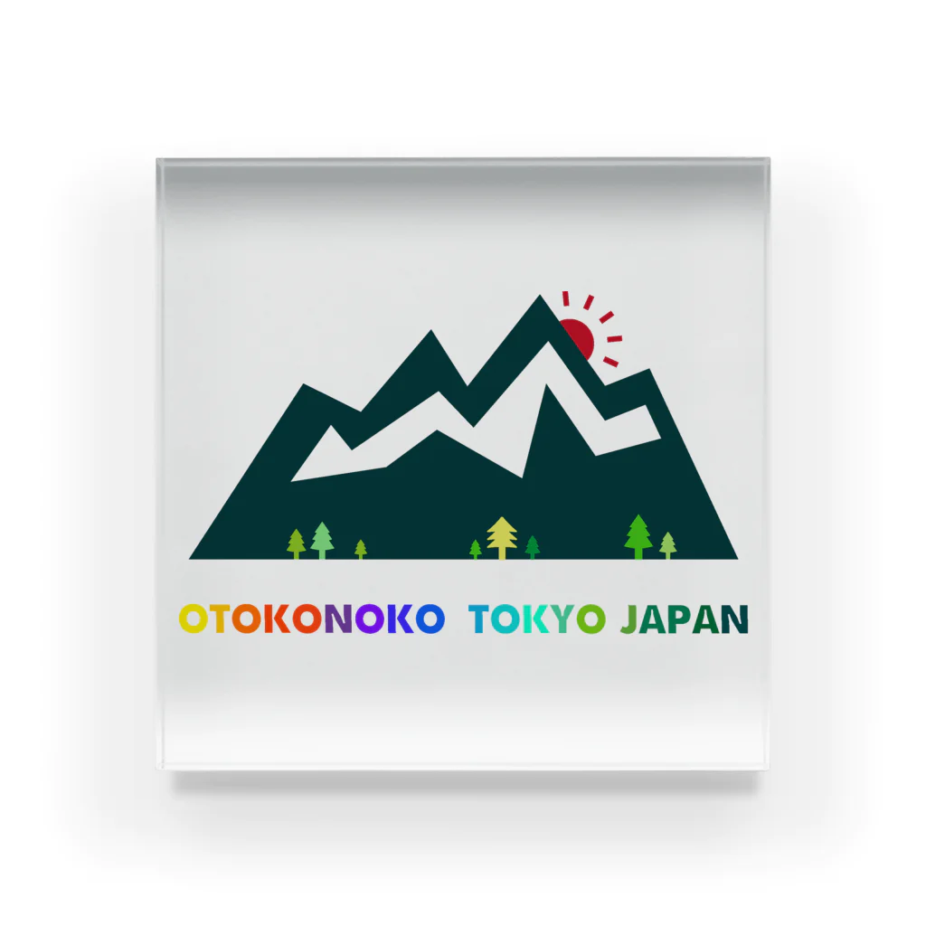 OTOKONOKOTOKYOJAPANの天晴-APPARE- アクリルブロック