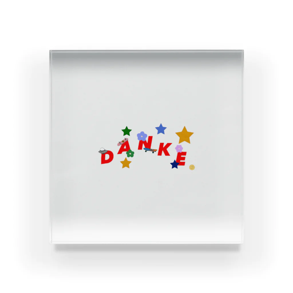 DANKE.のDANKE.７  Acrylic Block