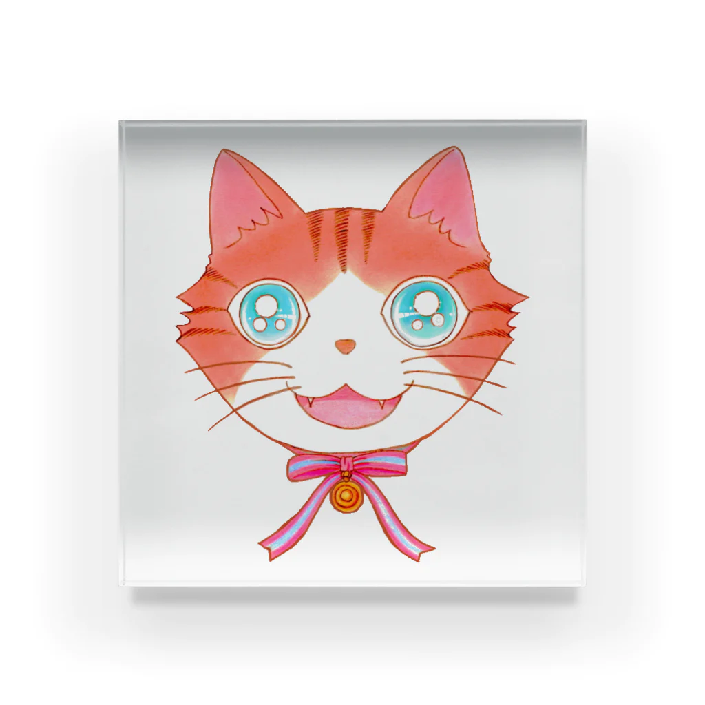 sanasanaのBlueeyes Cat Acrylic Block