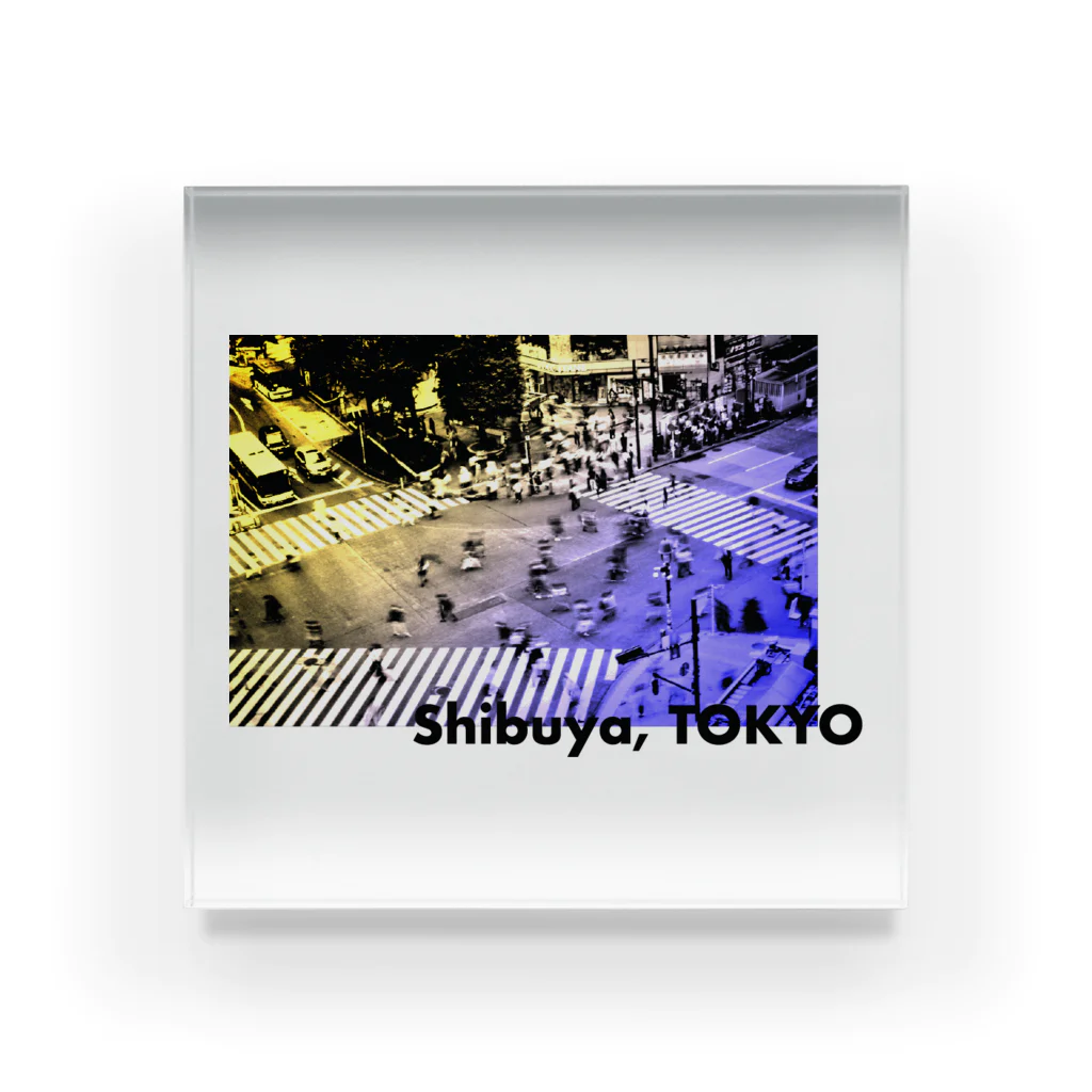東京シティポップ_TOKYO CITY POPの東京シティポップ_Shibuya Acrylic Block