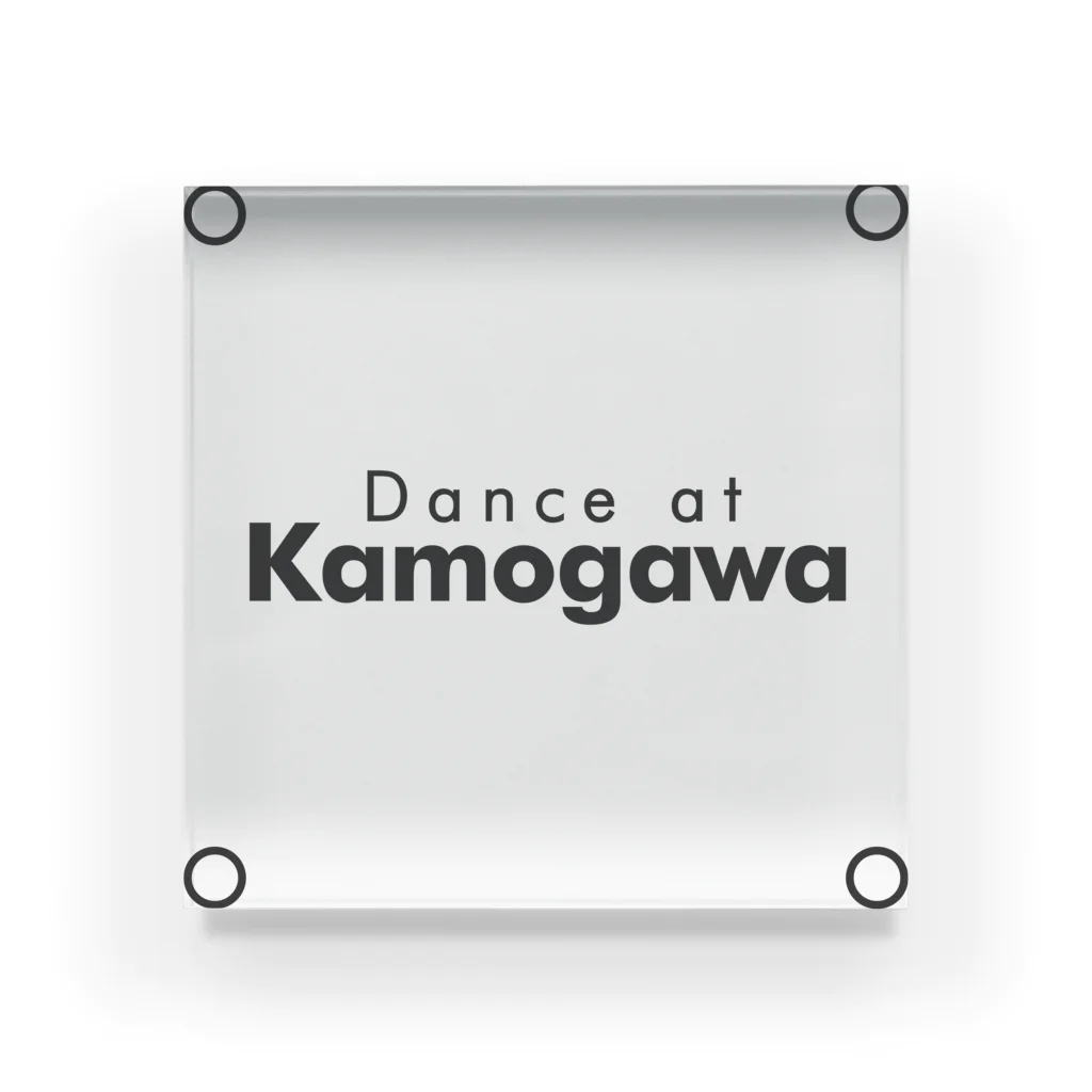 ₍₍⁽⁽ かんちゅさん ₎₎⁾⁾のDance at Kamogawa Acrylic Block