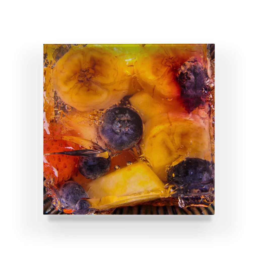 HOKO-ANのJelly from different fruits and berries Acrylic Block