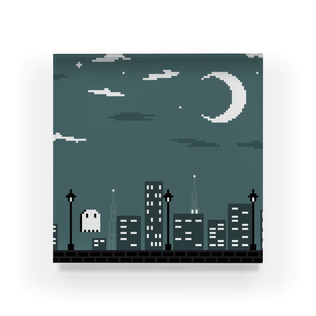 Anzu_ShopのCITY.NIGHT.GHOST Acrylic Block