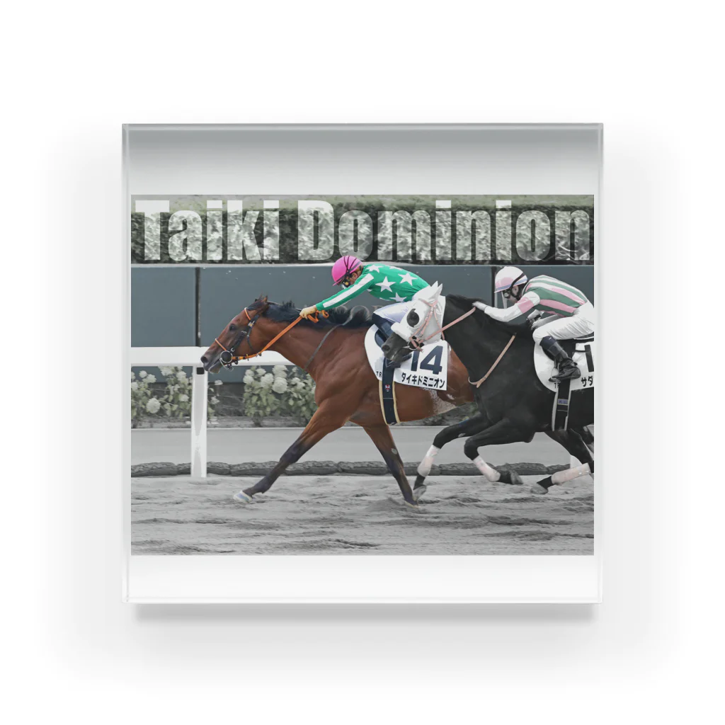 TaikiRacingClubShopの勝馬 アクリルブロック