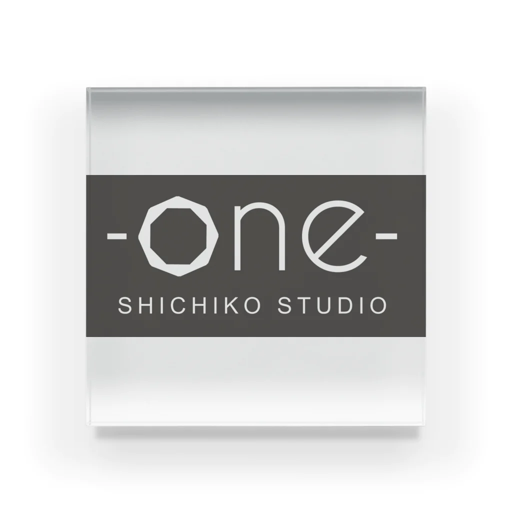 中島 充晴のShichiko studio ONE アクリルブロック