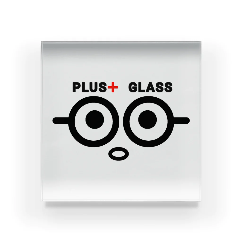 cardboardartzのPLUS＋GLASS アクリルブロック