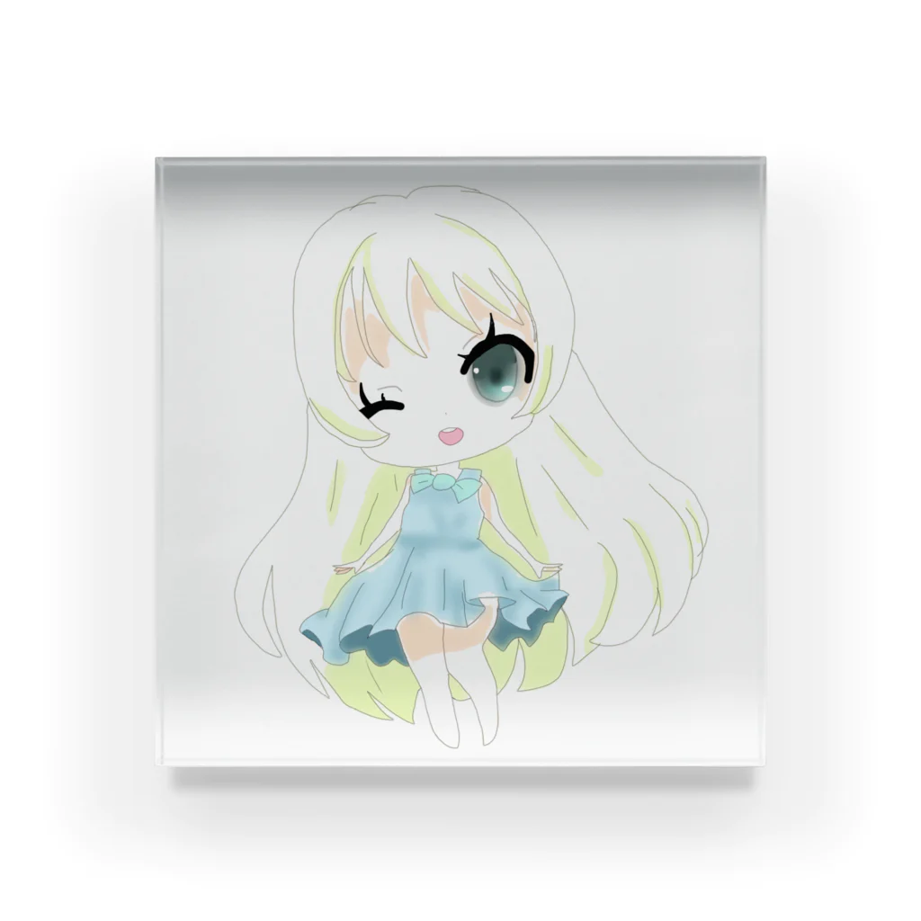 キューキャラのステラちゃんグッズ！ Acrylic Block