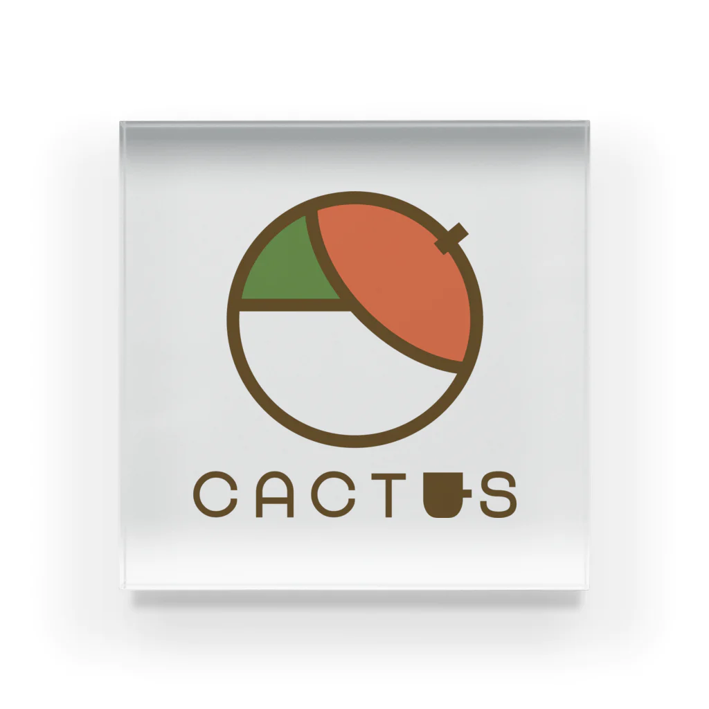 cafe CACTUS(カフェカクタス)のカクタスアクリルパネル アクリルブロック