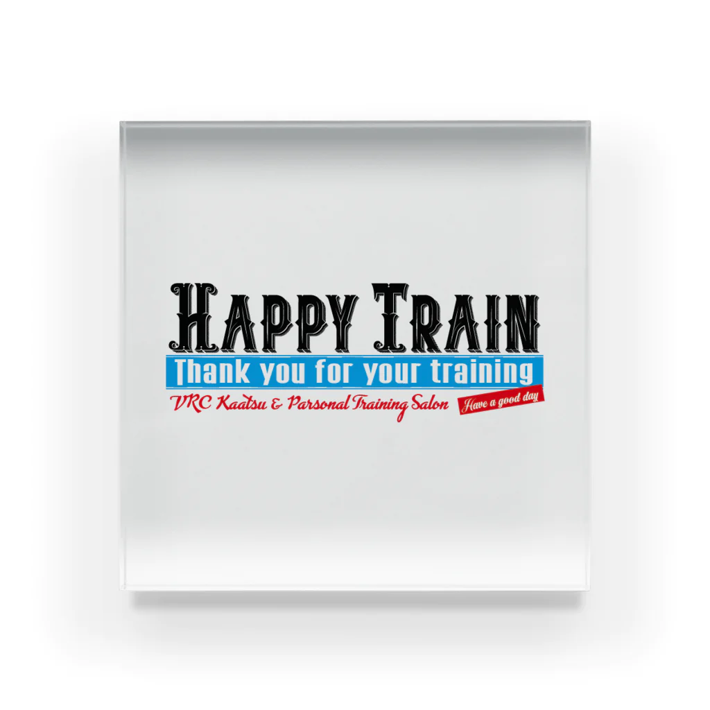 HAPPY TRAIN GOODSのHAPPY TRAIN LOVE Acrylic Block