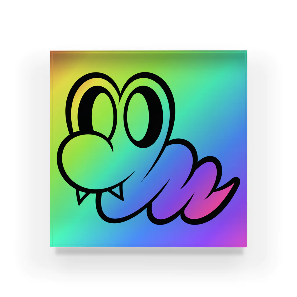 Creamy_PythonのCreamyPython #Rainbow Acrylic Block