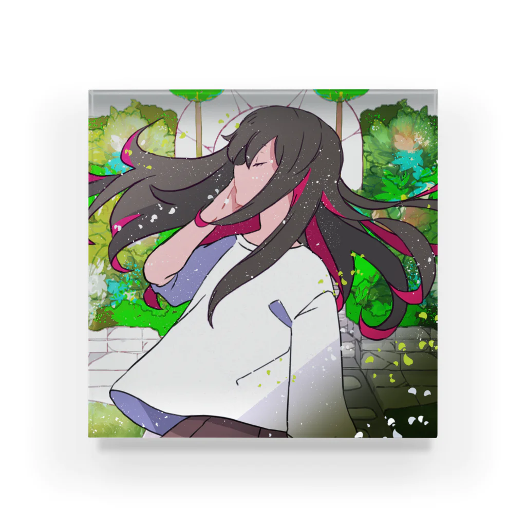 ZETTAI CHU-KAKUの翠風 Acrylic Block