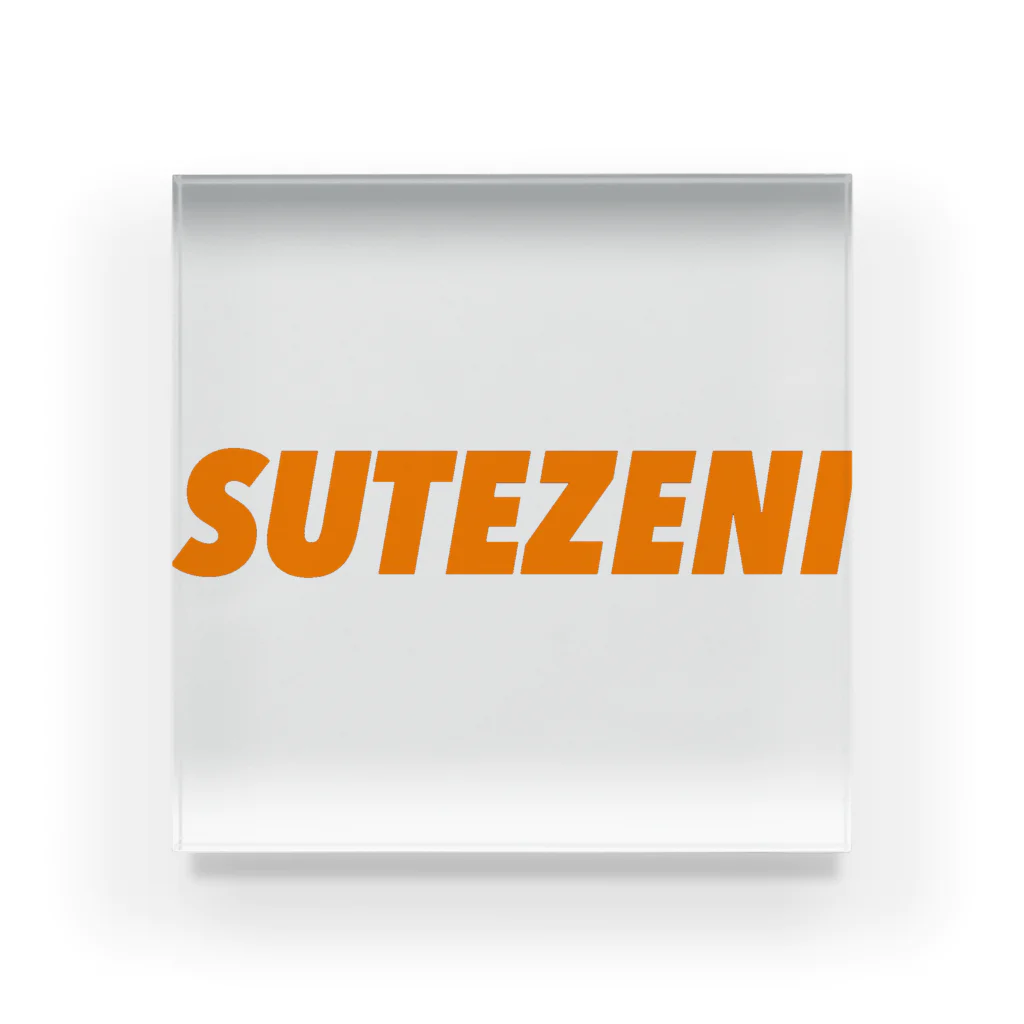 SUTEZENIのSUTEZENI simple logo Acrylic Block
