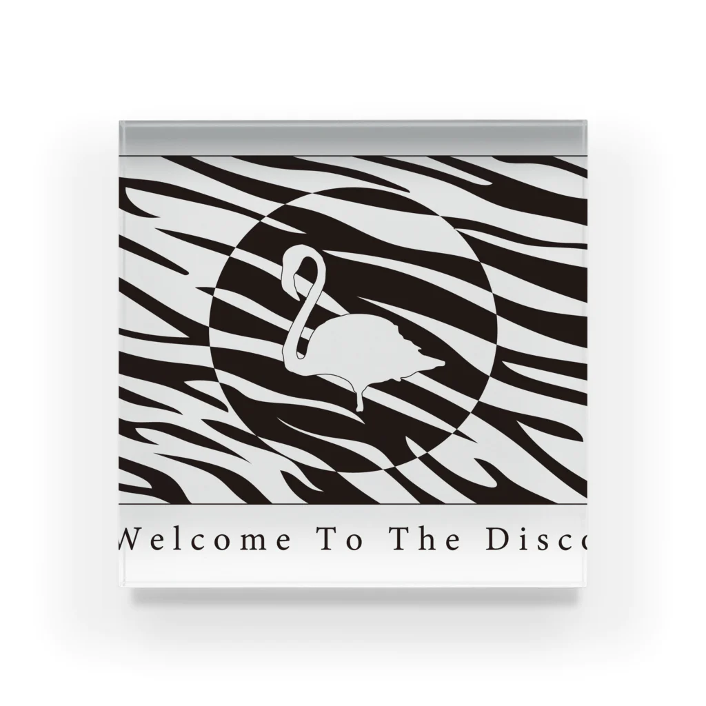 未来都市町内会のWelcome to Disco Acrylic Block