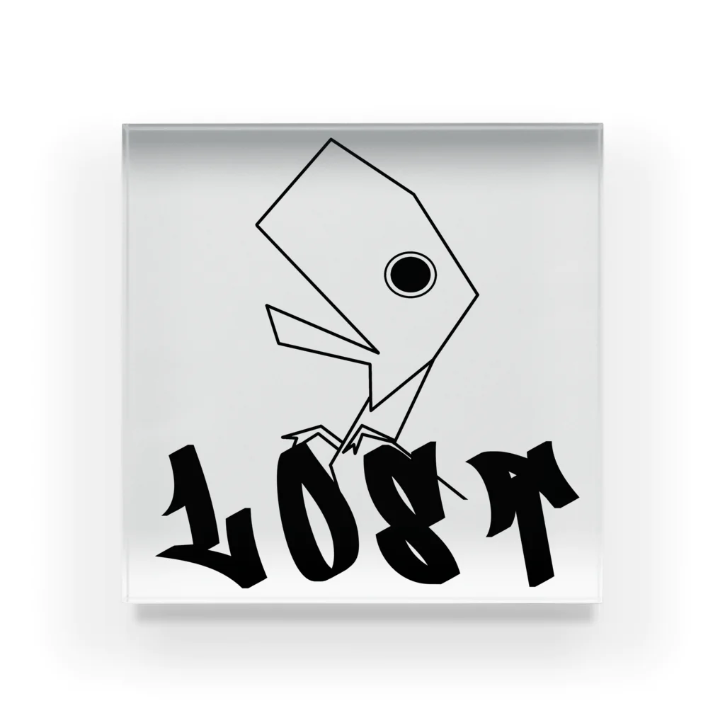 LOSTのLOST アクリルブロック