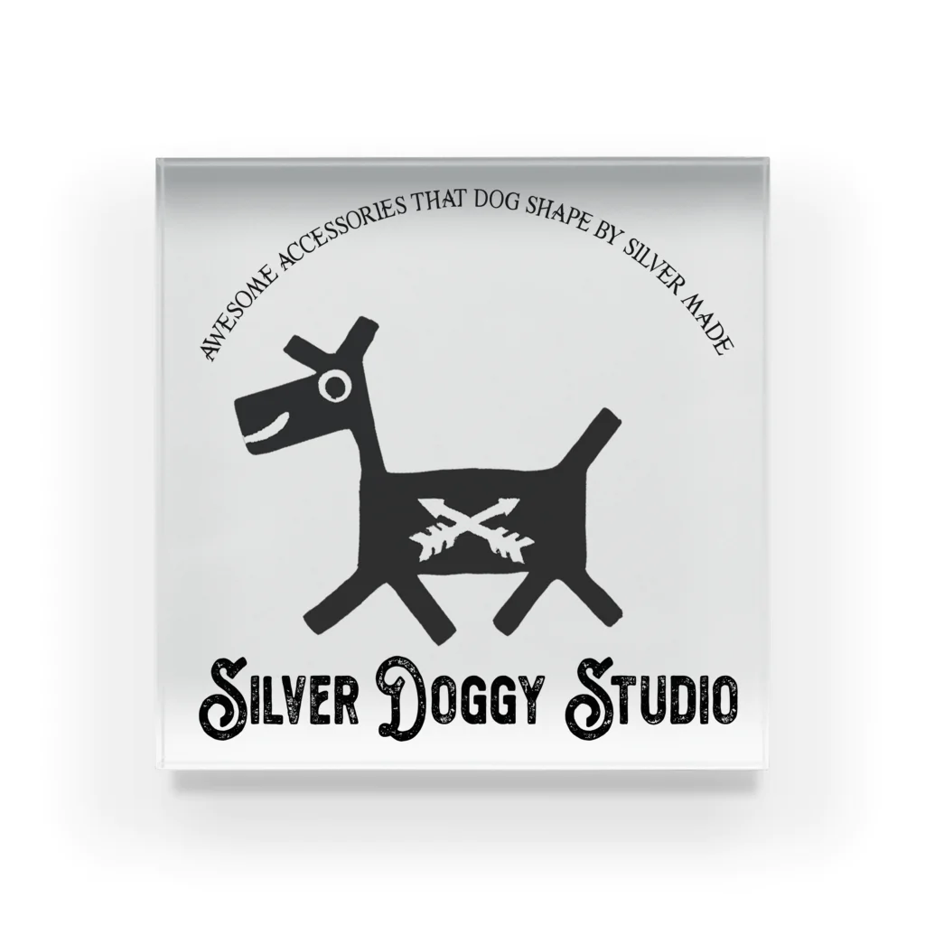 SILVER DOGGY STUDIOのSILVER DOGGY STUDIO アクリルブロック