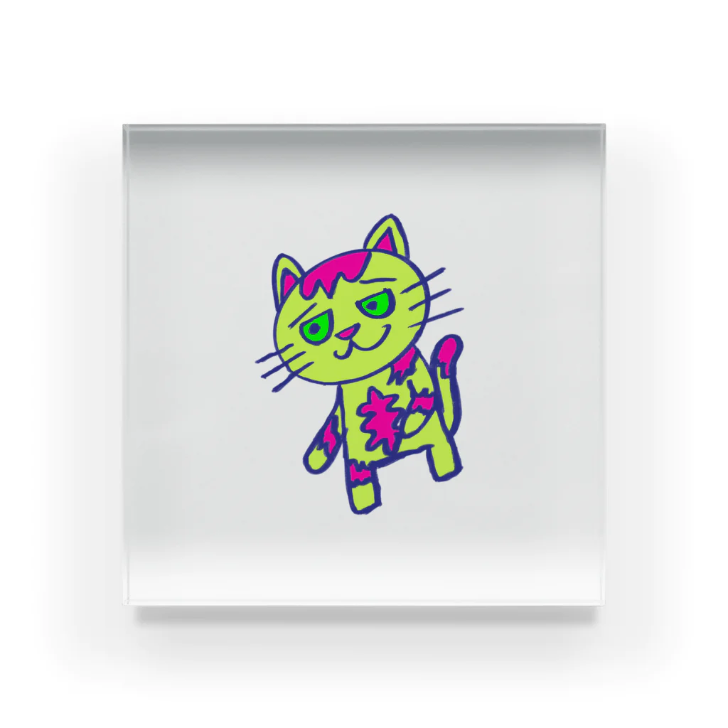 nekonekonekoのリヴァネコ Acrylic Block