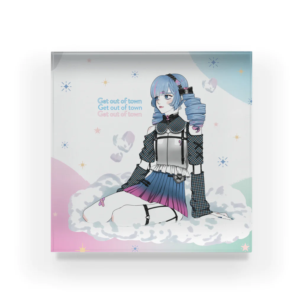 霙-みぞれ-の🦄💕🦄💕 Acrylic Block