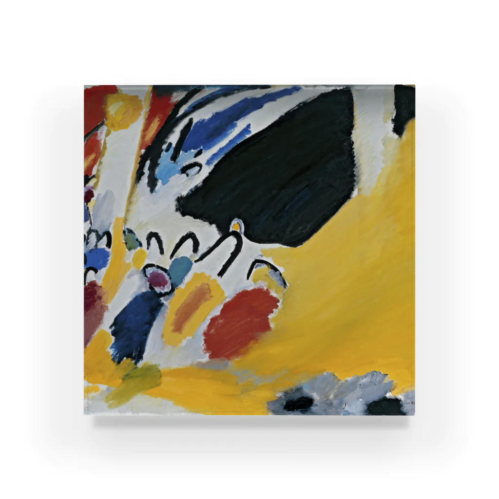 impressionismのWassily Kandinsky - Impression III (Konzert) Acrylic Block