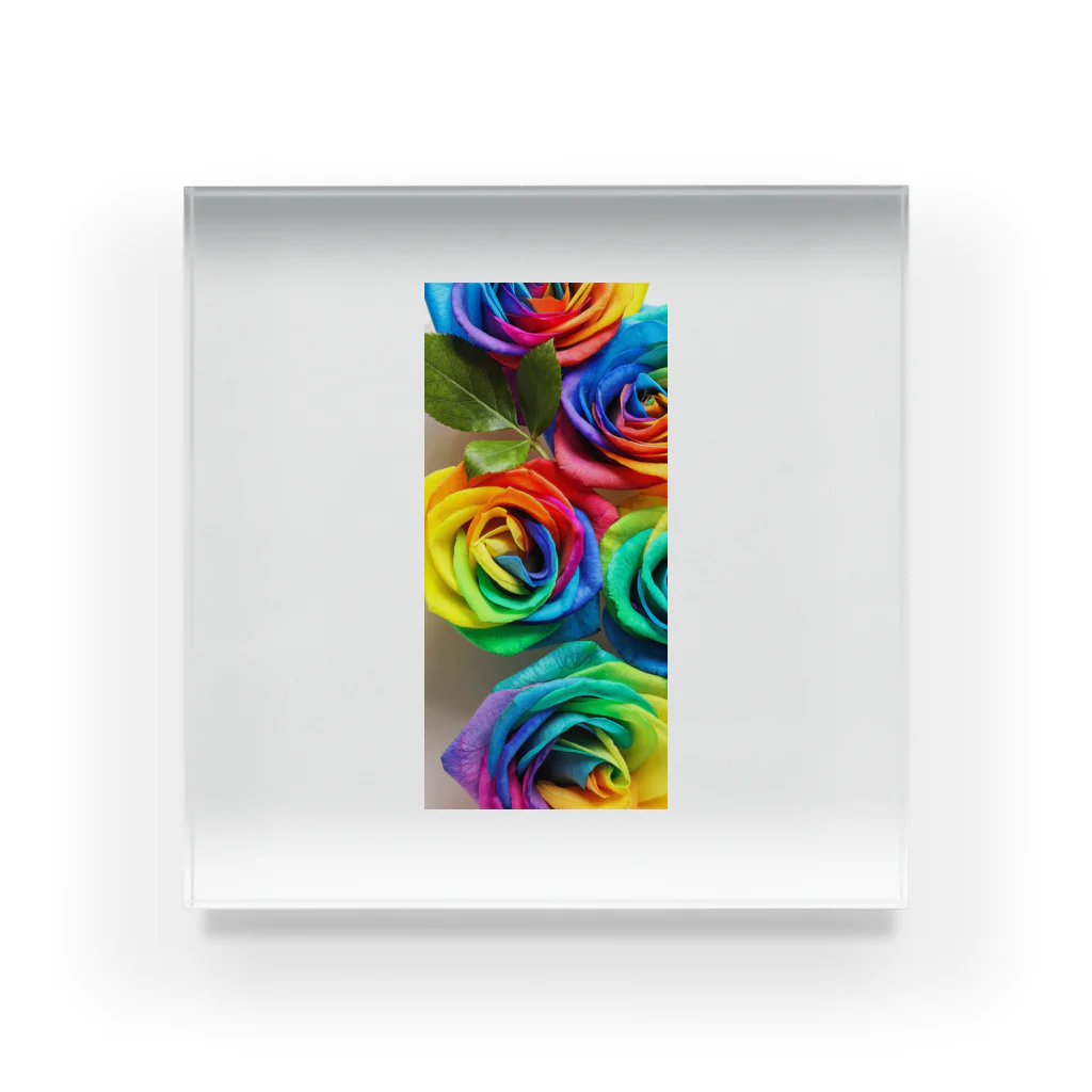 TaniTan_SHOP【TTS】のrainbow loads Acrylic Block