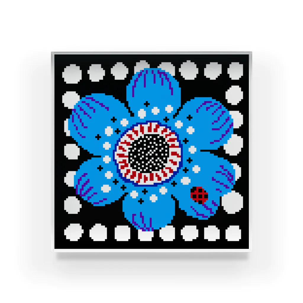 大沢愛 |Mana Osawa アートグッズのManaOsawa Anemones #2 Acrylic Block