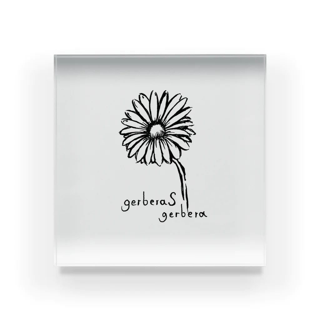 gerberasgerberaのgerberasgerbera アクリルブロック