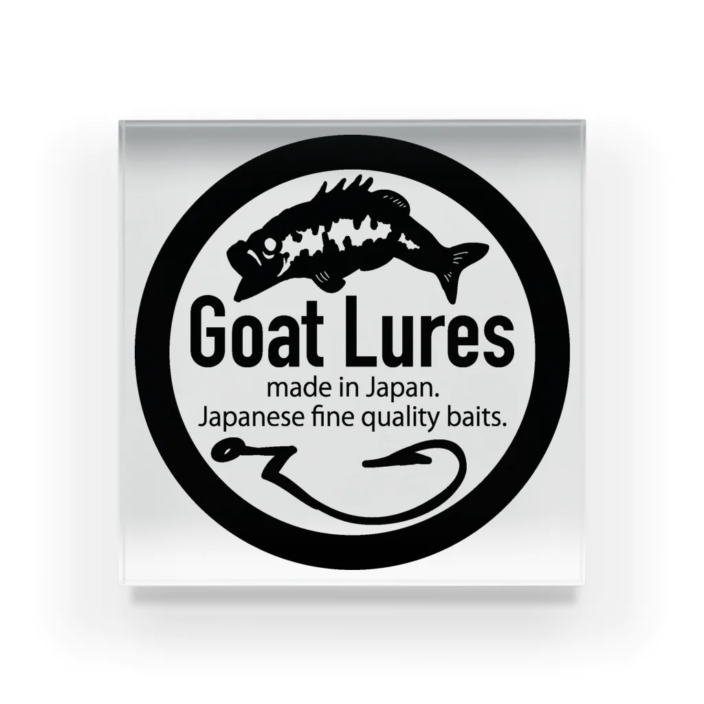 Goat Lures オンラインショップのGoat Luresグッズ アクリルブロック