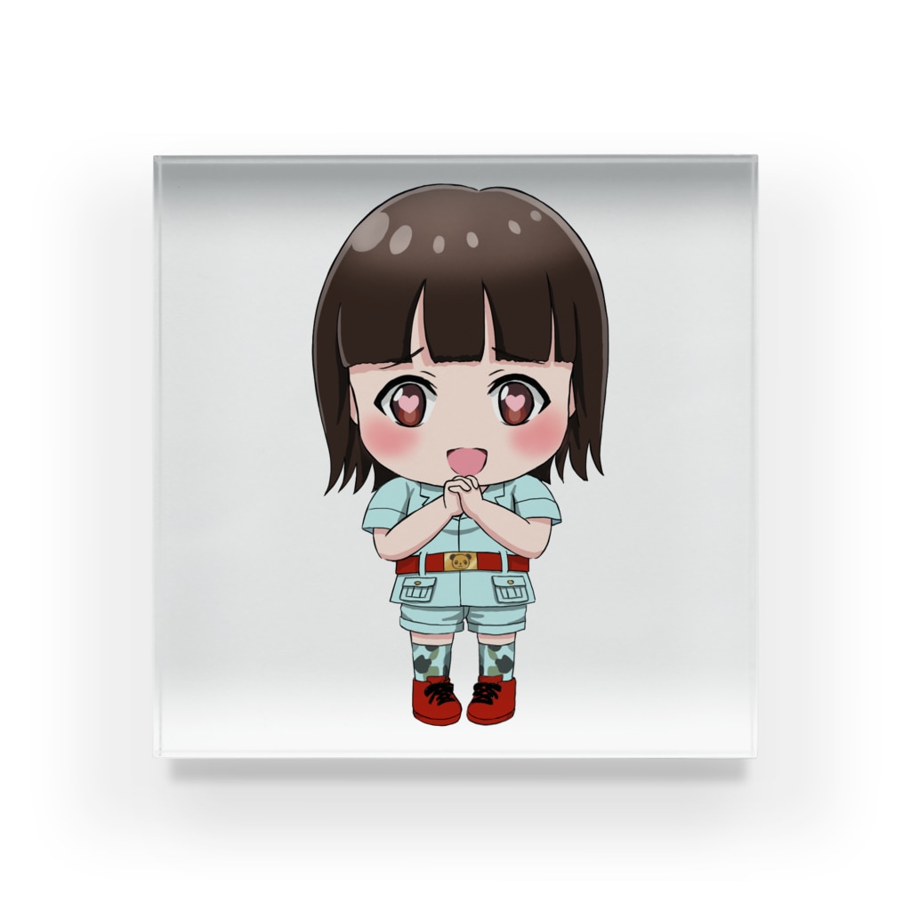 かえで探検服 惚れ惚れ 江戸川 Media Lab Fan Shop Eml のアクリルブロック通販 Suzuri スズリ