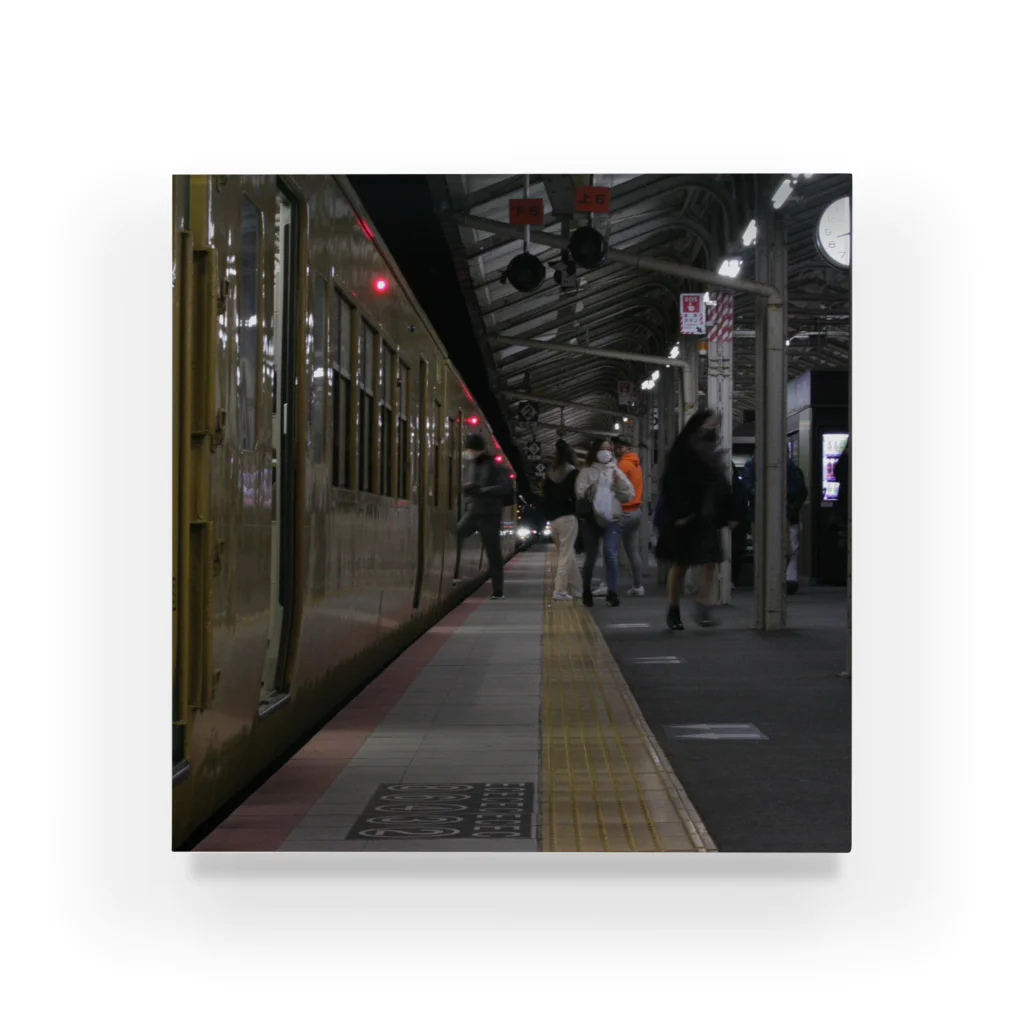 j工房のいつかのあの駅 Acrylic Block