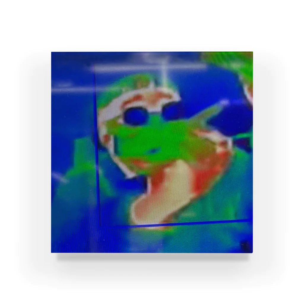 とねちゃんの店のThermography photo of my boss アクリルブロック