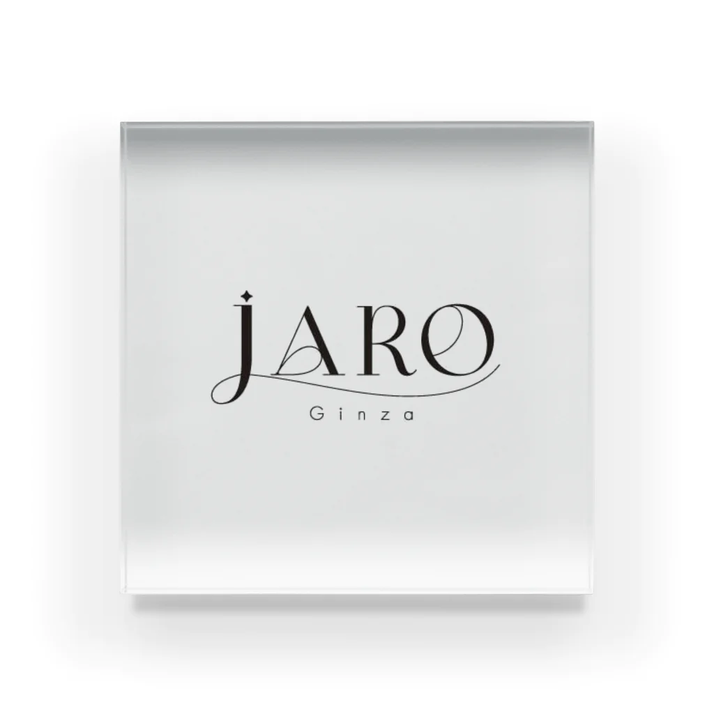 JAROのJARO アクリルブロック