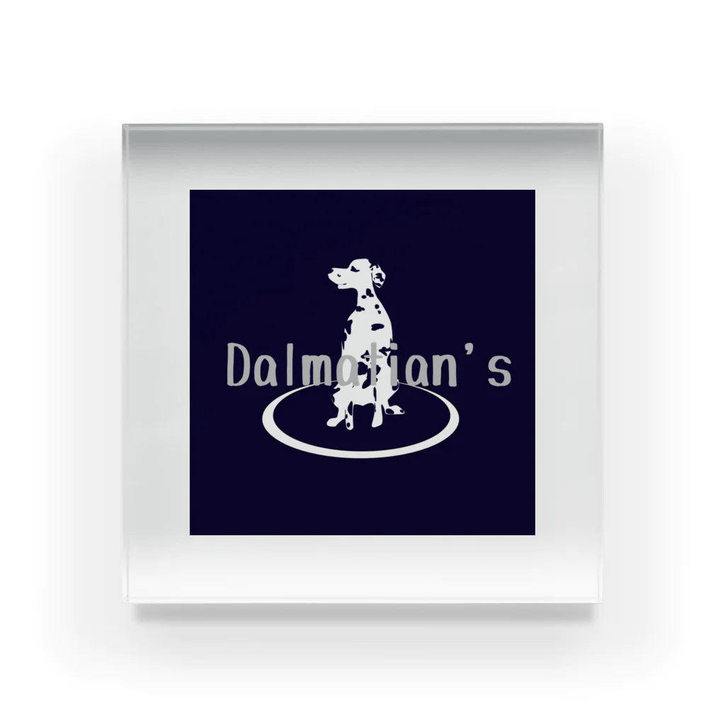 Dalmatian'sのDalmatian アクリルブロック