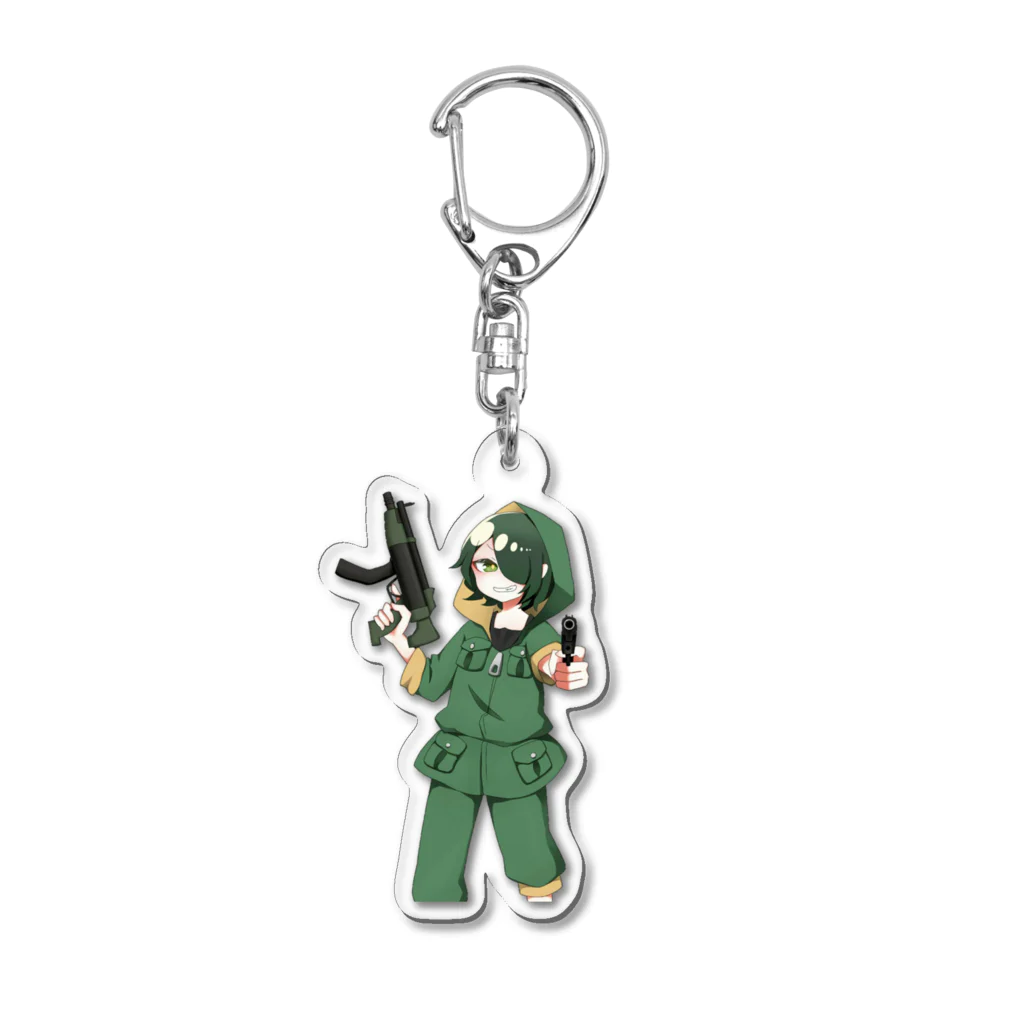 まさお@シブマグクライナーのまさお２ Acrylic Key Chain