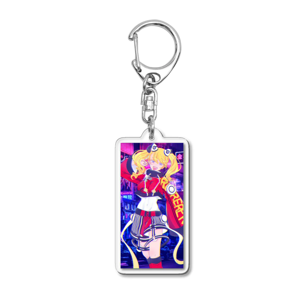 及第てゃんの我爱你ンミィ Acrylic Key Chain