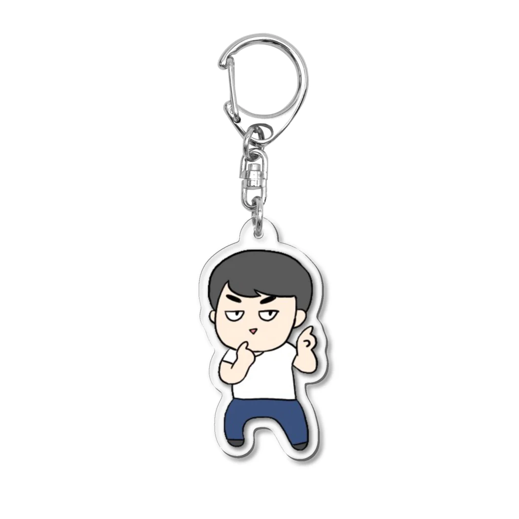 陽気な恋人のおトシ Acrylic Key Chain