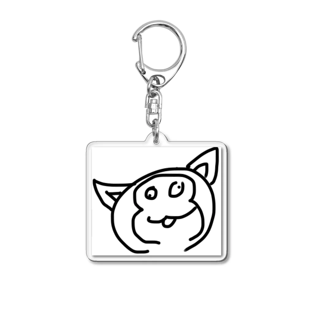 チョコクリームのネコくん Acrylic Key Chain