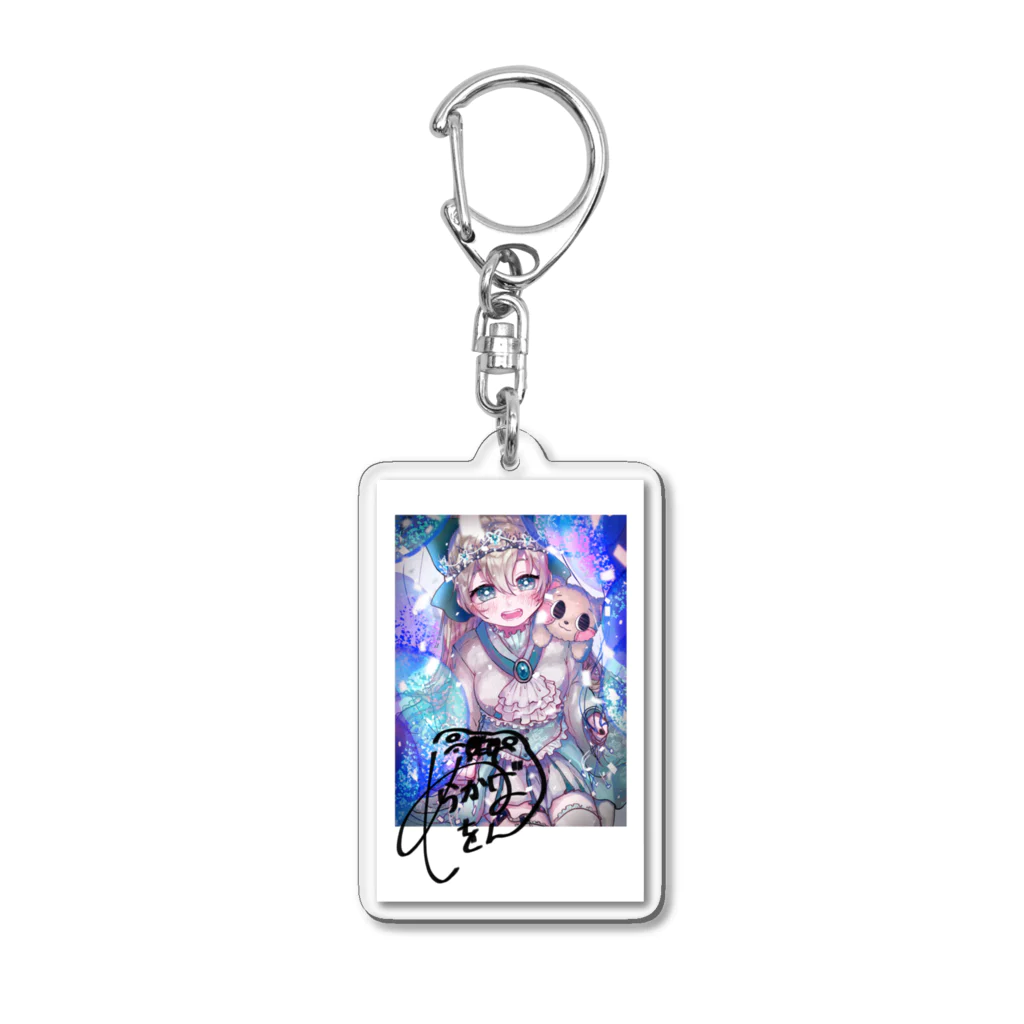 奴良蜻 思音😈🌱のぬらかげ誕生日 2022 チェキ風 Acrylic Key Chain