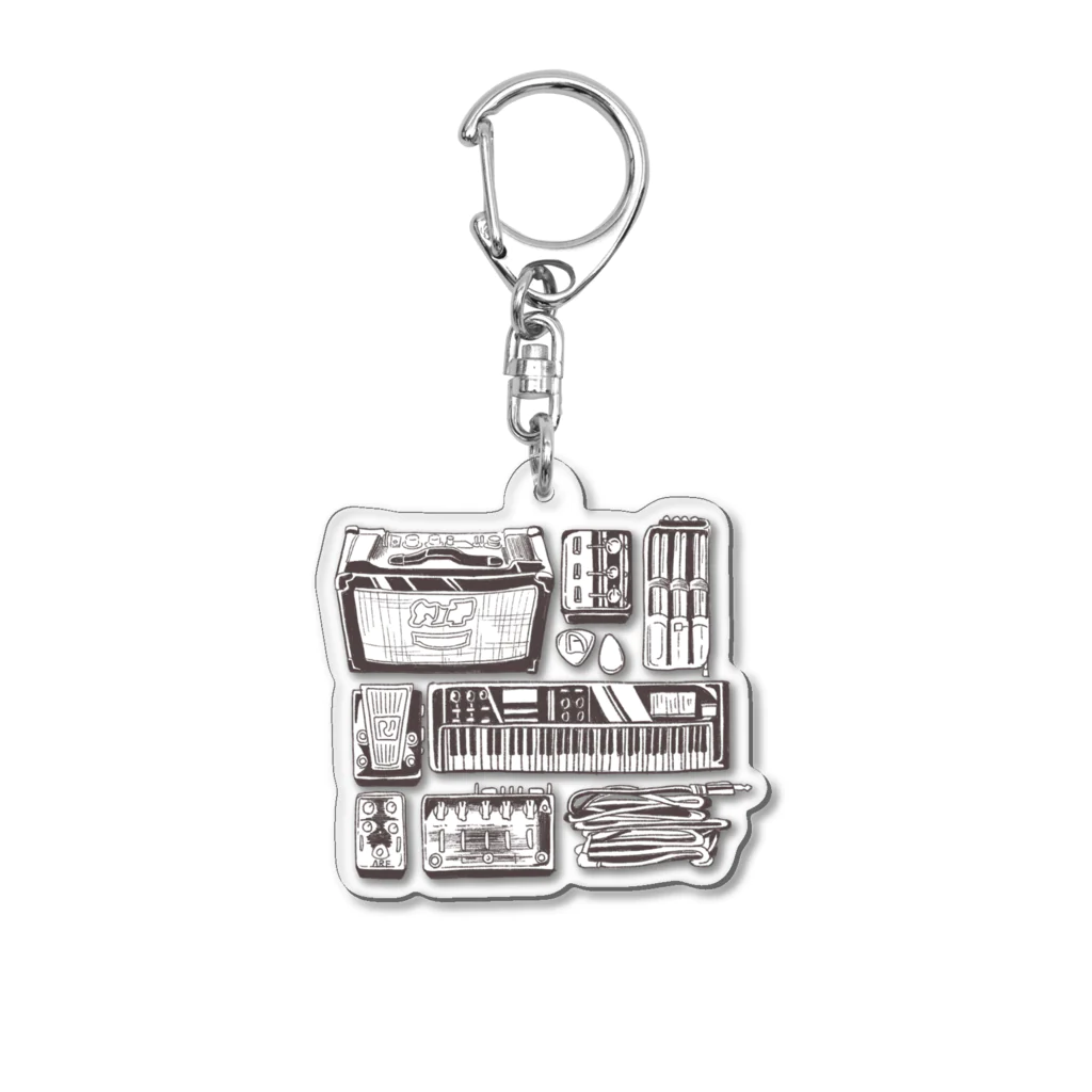 ARF2022の機材(スケッチ) Acrylic Key Chain