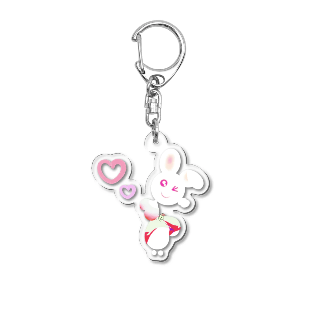 ラヴィさんショップのいつも可愛いラヴィさん Acrylic Key Chain