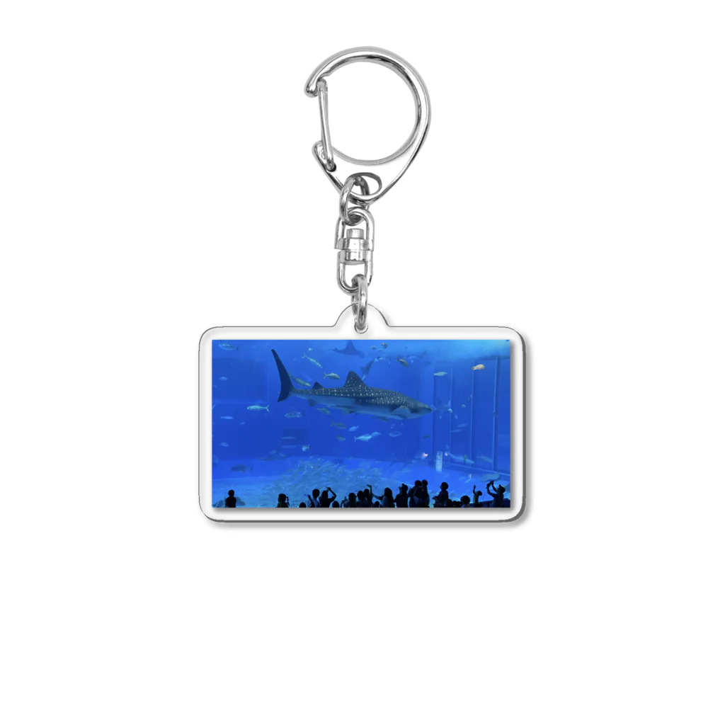 よく喋る私shopのジンベイザメ Acrylic Key Chain