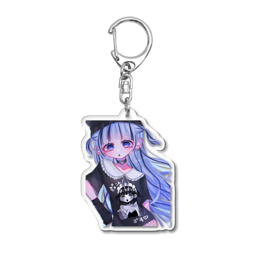 モマ@のサブカルネコニットちゃん‼️ Acrylic Key Chain