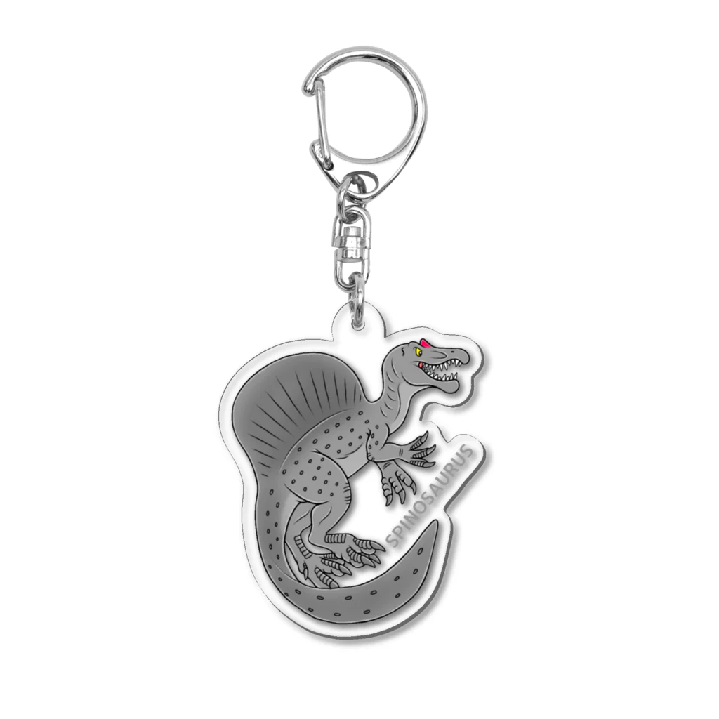 ZOO TYPHOONのスピノサウルス Acrylic Key Chain