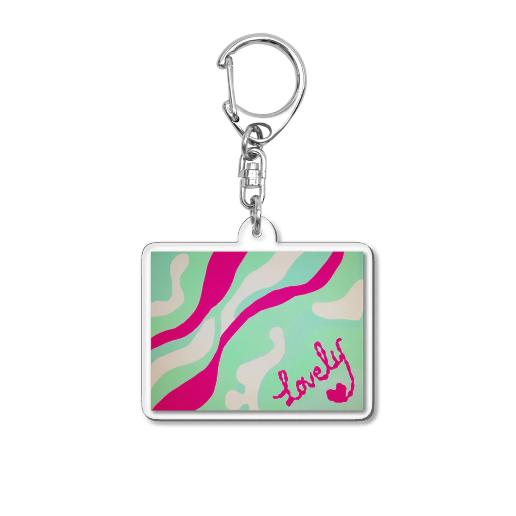 RUOKAのLOVELY💗 Acrylic Key Chain